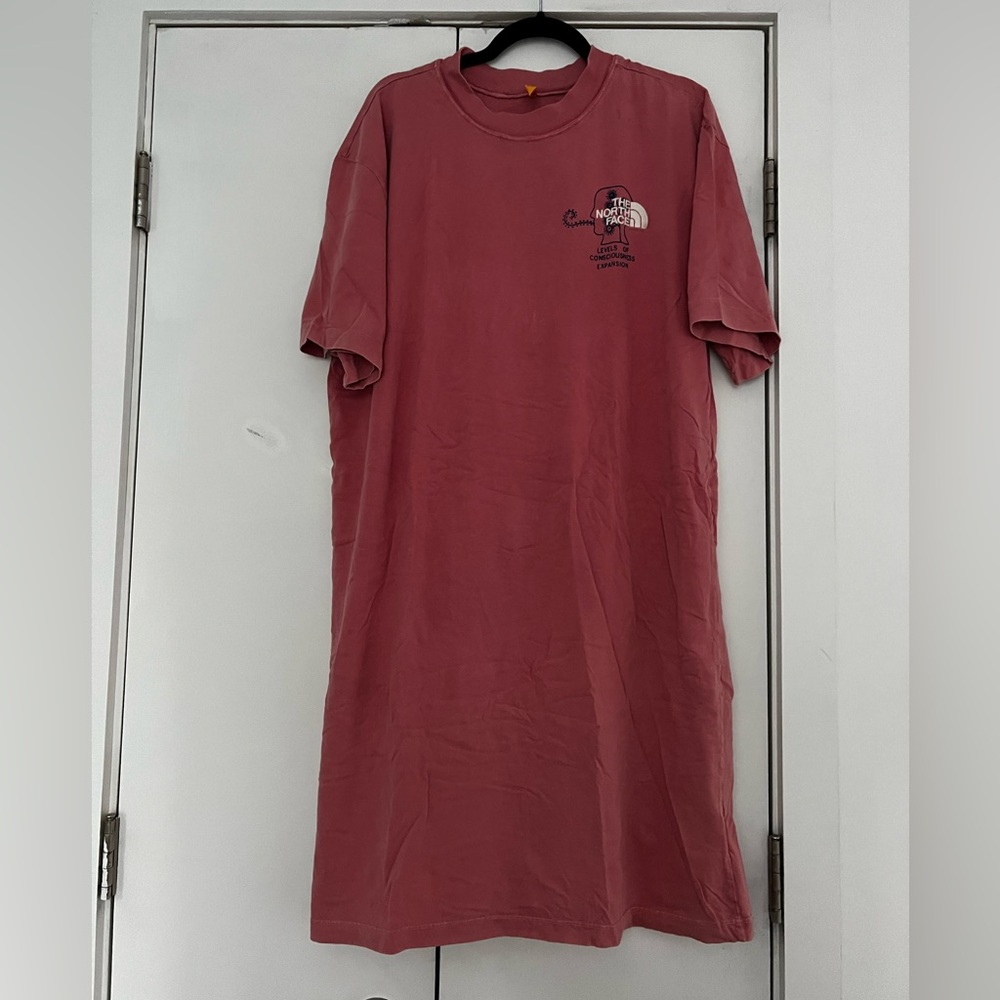 Brain Dead x The North Face Stamp Out Reality Shirt Dress Women's XL